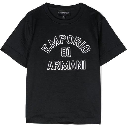 EMPORIO ARMANI t-shirt maniche corte blu / 8a
