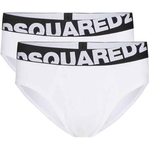 DSQUARED UNDERWEAR slip bianco / s