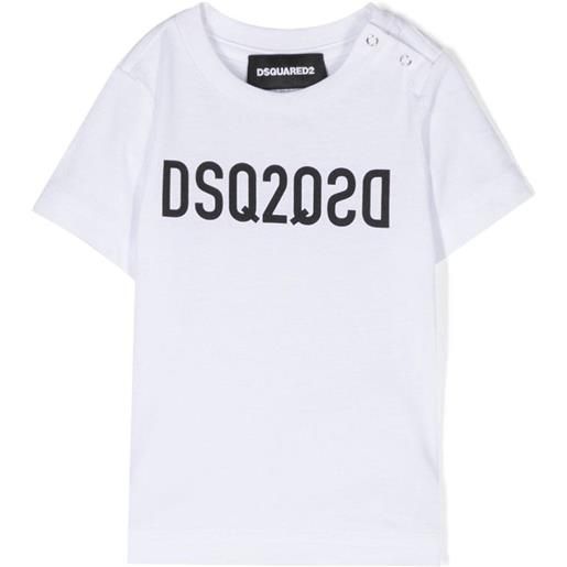 DSQUARED2 t-shirt maniche corte bianco / 6m