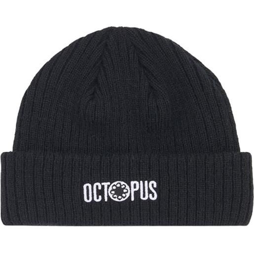 OCTOPUS cappello logato beanie nero / tu
