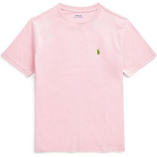 RALPH LAUREN t-shirt maniche corte rosa / s