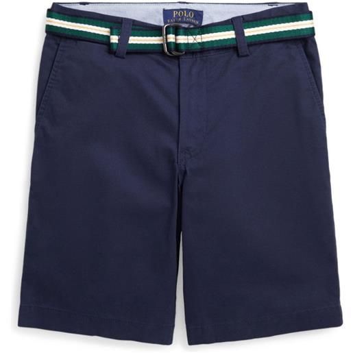 RALPH LAUREN pantaloncino chino con cintura blu / 6a