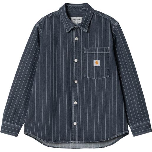 CARHARTT WIP giacca camicia orlean shirt blu / s