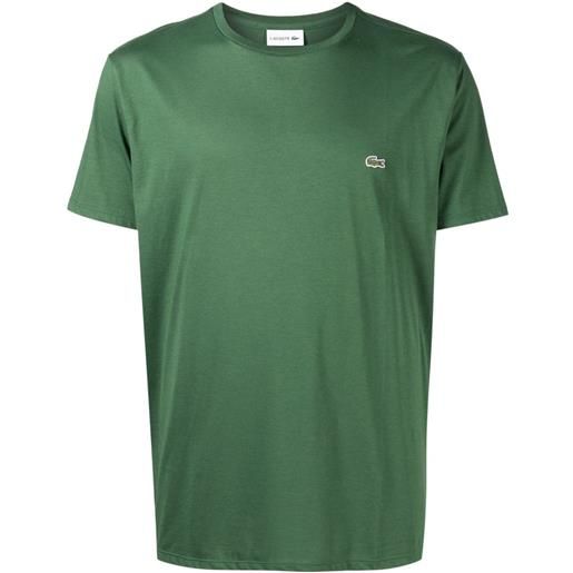 LACOSTE t-shirt con ricamo logo verde / 3