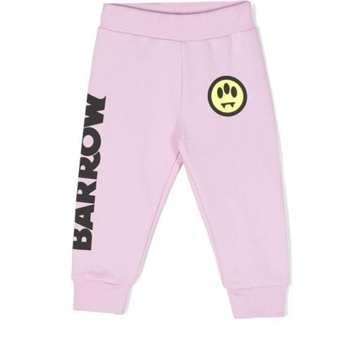 BARROW pantalone con logo rosa / 9m