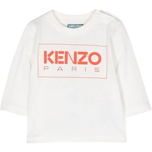 KENZO t-shirt con logo bianco / 9m