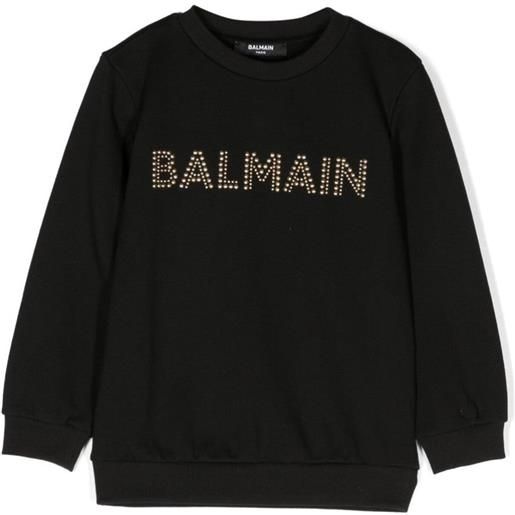 BALMAIN felpa con logo nero / 12a