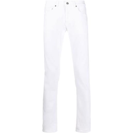 DONDUP pantaloni con logo bianco / 44