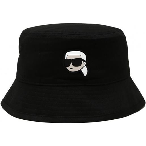 KARL LAGERFELD cappello con logo nero / tu