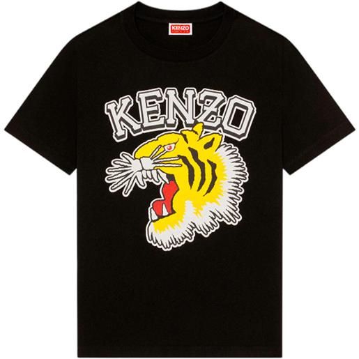 KENZO t-shirt jungle nero / xs