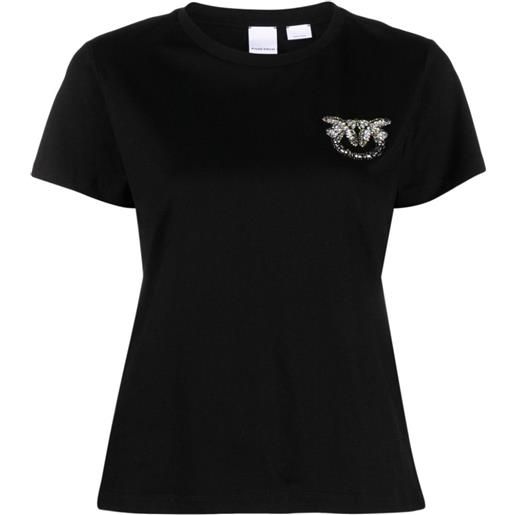 PINKO t-shirt nambrone nero / xs