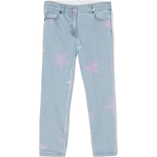 STELLA MCCARTNEY KIDS jeans con stampa a stelle blu / 2a