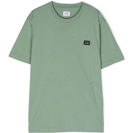 C.P. COMPANY t-shirt maniche corte verde / 8a