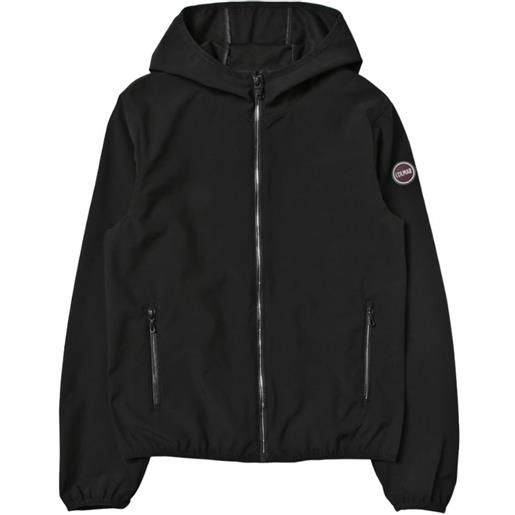 COLMAR giacca con logo laterale nero / 10a