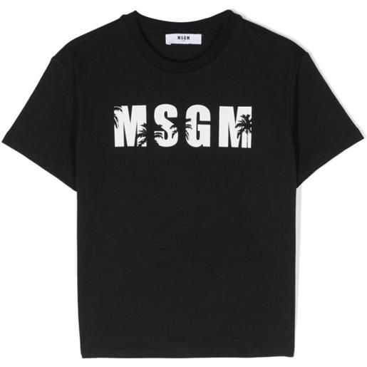 MSGM t-shirt maniche corte nero / 4a