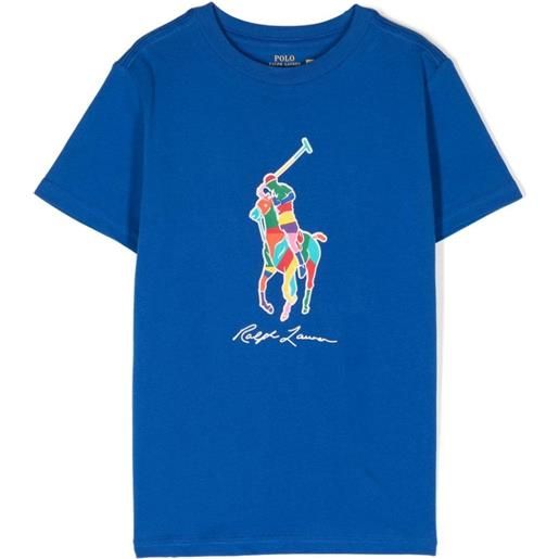 RALPH LAUREN t-shirt maniche corte blu / 2a