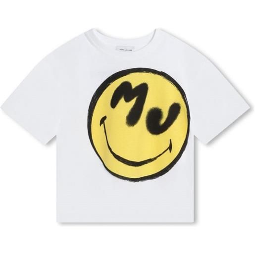 THE MARC JACOBS t-shirt con maxi smile bianco / 2a