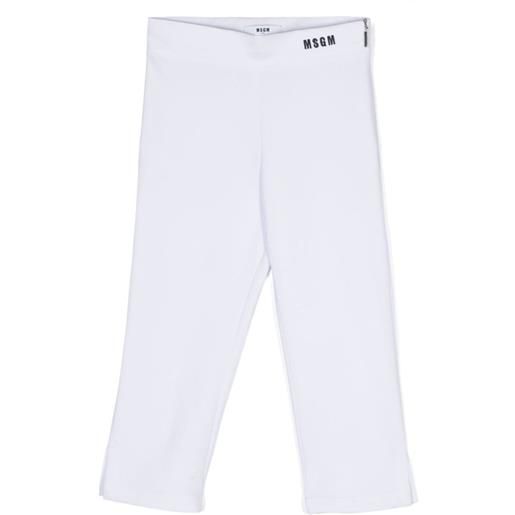 MSGM pantaloni casual bianco / 8a