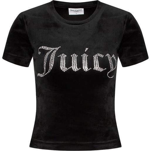 JUICY COUTURE t-shirt maniche corte nero / s