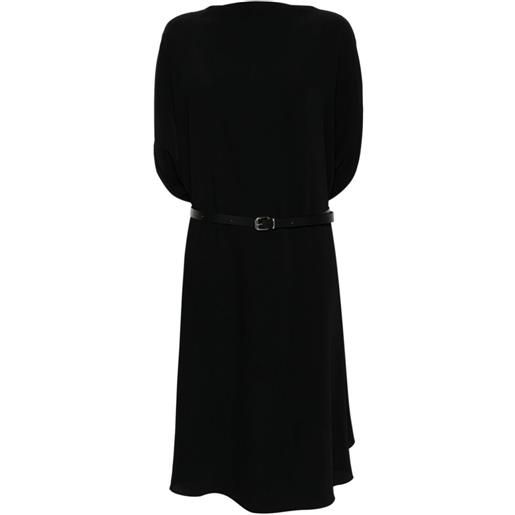MM6 mini dress con cinta nero / tu