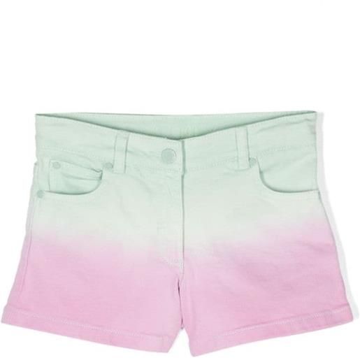 STELLA MCCARTNEY KIDS shorts con effetto sfumato multicolor / 2a