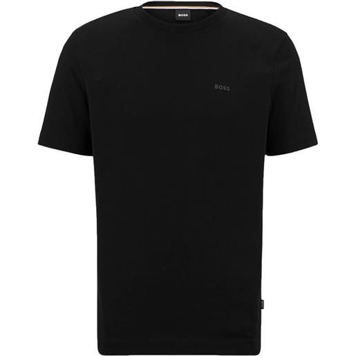 BOSS t-shirt con righe sulla nuca nero / xl