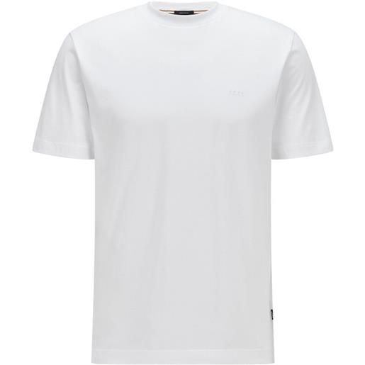 BOSS t-shirt con righe sulla nuca bianco / xl