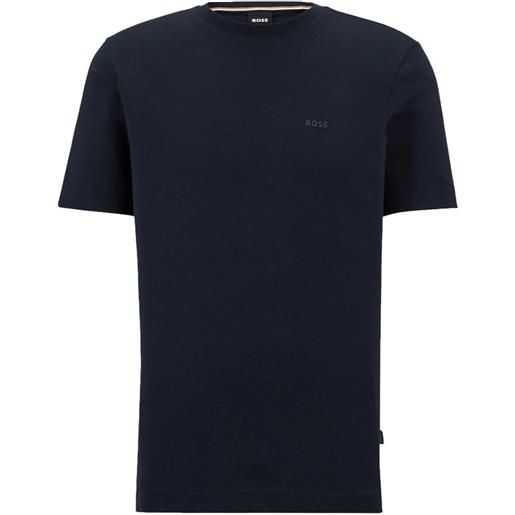 BOSS t-shirt con righe sulla nuca blu / xl