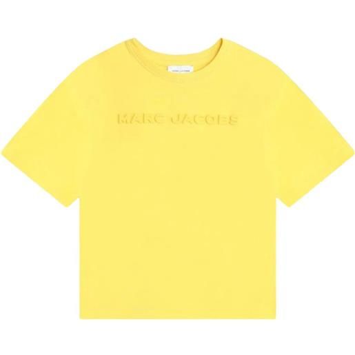 THE MARC JACOBS t-shirt con logo tono su tono giallo / 2a