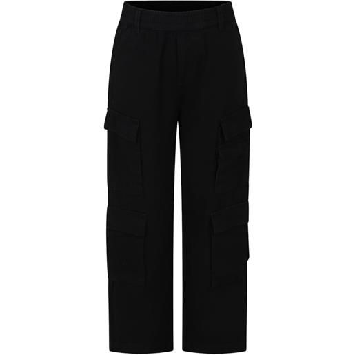 THE MARC JACOBS pantaloni cargo con tasche con patta nero / 2a