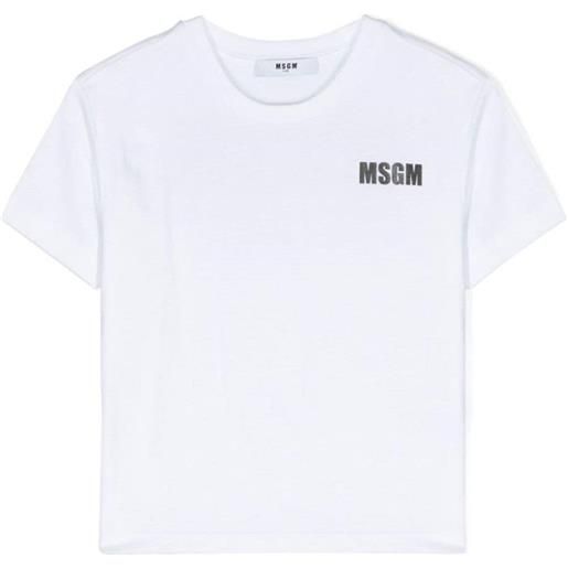 MSGM t-shirt maniche corte bianco / 4a