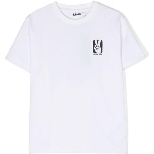 MOLO t-shirt maniche corte bianco / 2a