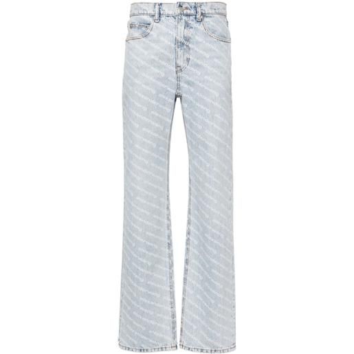 ALEXANDER WANG jeans bootcut azzurro / 39