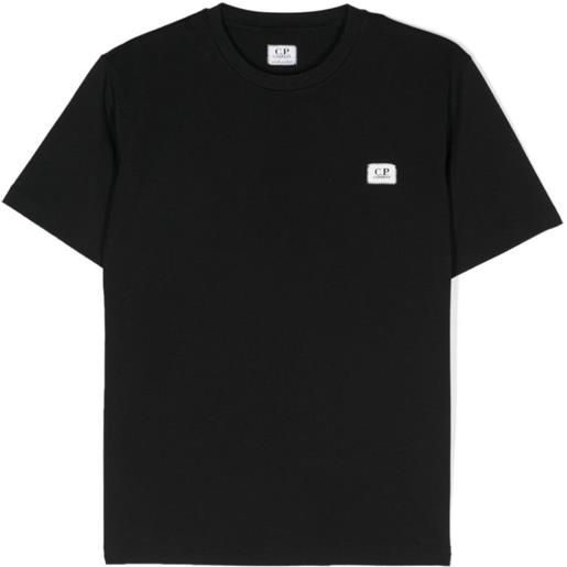 C.P. COMPANY t-shirt maniche corte nero / 8a