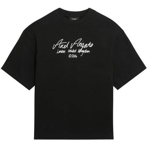 AXEL ARIGATO t-shirt maniche corte nero / s