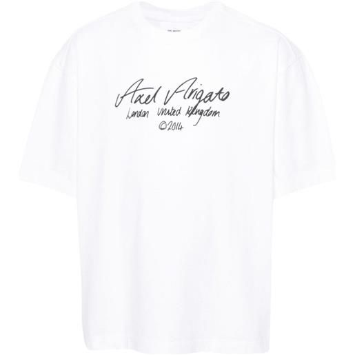 AXEL ARIGATO t-shirt maniche corte bianco / s
