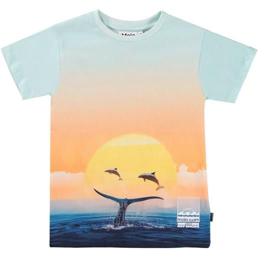 MOLO t-shirt con stampa ocean smile multicolor / 2a