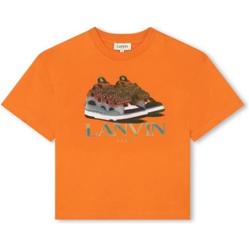 LANVIN t-shirt maniche corte arancione / 4a
