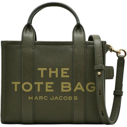 MARC JACOBS borsa the leather small tote verde / tu