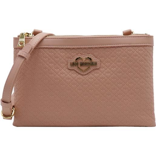 Love Moschino borsa a tracolla valentina cipria