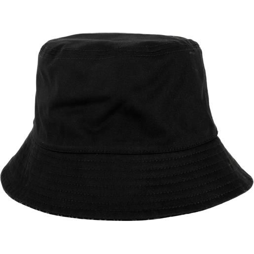 Calvin klein cappellino da donna reversibile monogram nero