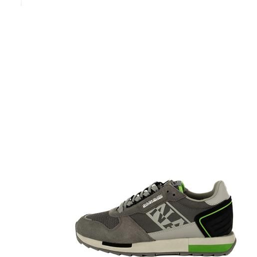 Napapijri sneakers virtus in nylon nero e grigio 11,5