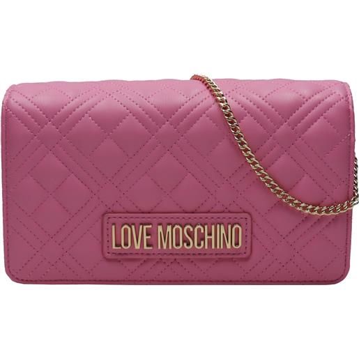 Love Moschino borsa a tracolla quilted fuxia default title