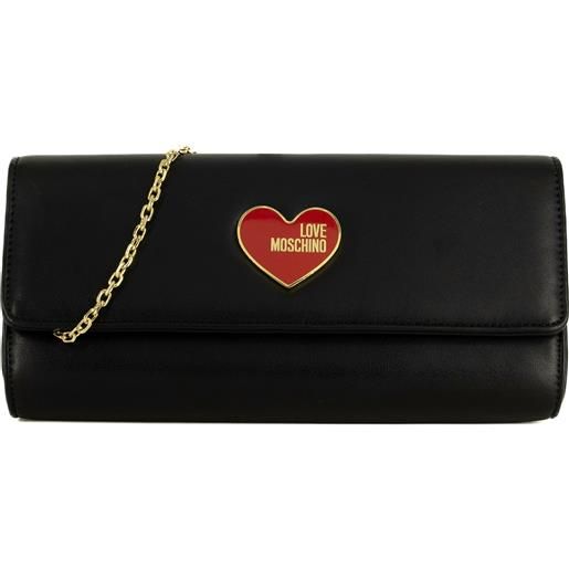 Love Moschino borsetta a tracolla con scritta cuore nera