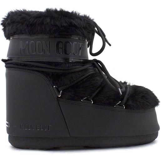 Moon Boot moot boot low icon faux fur nero Moon Boot 39-41 / nero
