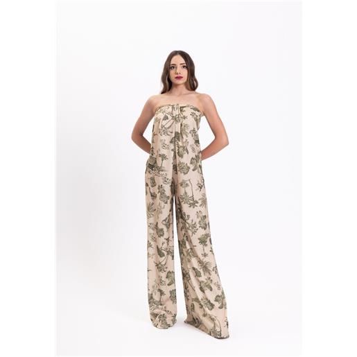 Aniye By tuta jumpsuit maddy in stampa verde hawaii Aniye By 38 / multicolor