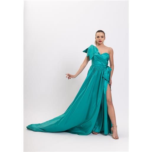Silence Limited abito lungo rebel dress verde brillante Silence Limited s / verde