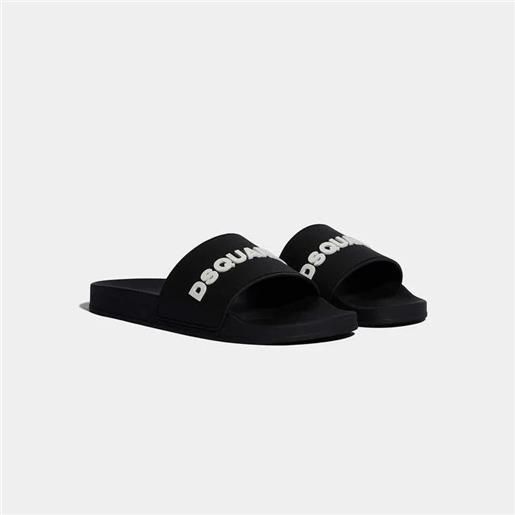 Dsquared2 ciabatte slides black 40