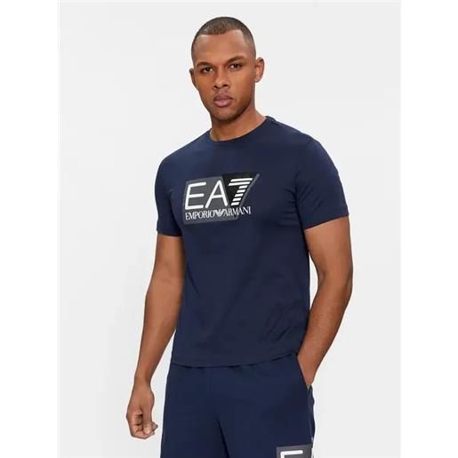 EA7 t-shirt visibility in jersey di cotone stretch 3xl