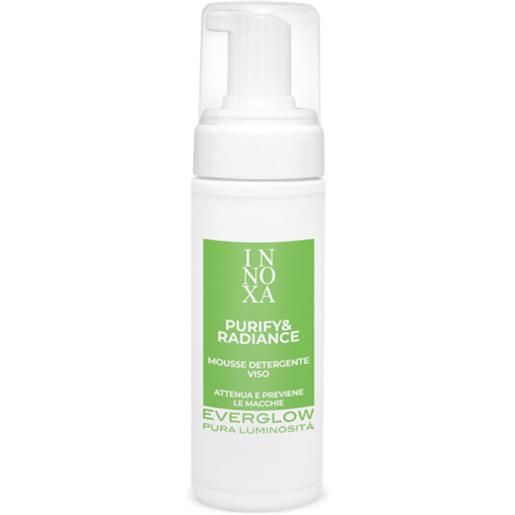 Innoxa everglow purify & radiance mousse detergente viso 150ml default title -